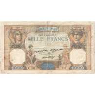 France, 1000 Francs, Cérès Et Mercure, 1931, H.1395, TB, Fayette:37.06, KM:79b - 1 000 F 1927-1940 ''Cérès E Mercure''