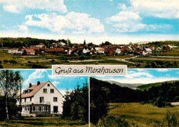73874302 Merzhausen Taunus Gesamtansicht Gaststaette Pension Haus Am Wald Landsc - Usingen