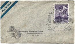 Correspondence - Argentina, International Philatelic Exhibition, 1950, N°606 - Nuevos