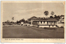 SÃO TOME E PRINCIPE TERREIRO DE UMA ROÇA COCOA FARM (2 SCANS) - Sao Tome And Principe