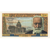 France, 5 Nouveaux Francs, Victor Hugo, 1962, W.80, NEUF, Fayette:56.11, KM:141a - 5 NF 1959-1965 ''Victor Hugo''