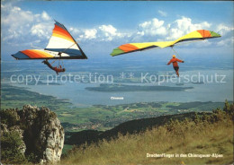 72316221 Drachenflug Chiemgauer-Alpen Chiemsee  - Parachutting