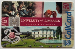 Ireland 50 Units Chip Card - University Of Limerick - Ireland