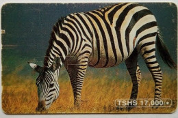 Tanzania 17,000 Shillings " Zebra " - Tanzania