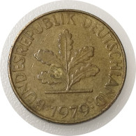 Monnaie Allemagne - 1979 J - 10 Pfennig - 10 Pfennig