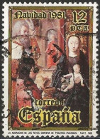 Spain 1981 - Mi 2522 - YT 2266 ( Christmas : Religious Painting By Palencia ) - Used Stamps