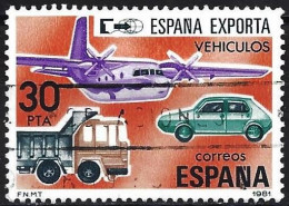 Spain 1981 - Mi 2511 - YT 2256 ( Export : Planes, Trucks And Cars ) - Gebraucht