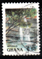 Ghana - Série Courante - Tourisme - Chute D'eau - Cascade - Boti Falls - Tp Oblitéré - Ghana (1957-...)