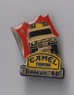 PIN'S   THEME   RALLYE  DU DESERT  BAHKAN  CAMEL PROPHY - Rally