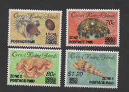 COCOS ISLANDS 1991 SHELLS - Islas Cocos (Keeling)