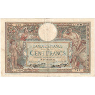 France, 100 Francs, Luc Olivier Merson, 1926, L.15696, TTB, Fayette:24.5, KM:78b - 100 F 1908-1939 ''Luc Olivier Merson''