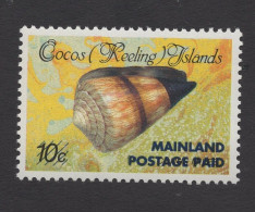 COCOS ISLANDS 1990 SHELL OVP 1 - Cocos (Keeling) Islands