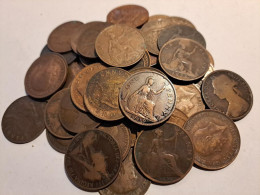 ROYAUME UNI - UNITED KINGDOM  Lot De 47 Monnaies ( 633 ) E - Lots & Kiloware - Coins