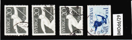 IMOdd/29 SCHWEDEN 1952  Michl 388/89 Used / Gestempelt SIEHE ABBILDUNG - Used Stamps