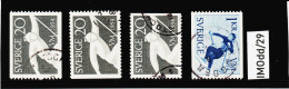 IMOdd/29 SCHWEDEN 1952  Michl 388/89 Used / Gestempelt SIEHE ABBILDUNG - Oblitérés