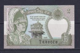 NEPAL  - 1995-2000 2 Rupees UNC/aUNC Banknote As Scans - Nepal