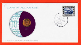 30434 / ⭐ SUDAN 5 Millièmes 1972 SOUDAN COINS NATIONS Limited Edition Enveloppe Numismatique Numisletter Numiscover - Sudan