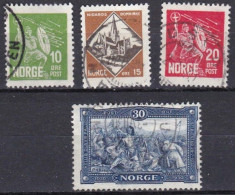 NO019 – NORVEGE - NORWAY – 1930 – SAINT OLAF – SG # 229/32 USED 8 € - Gebraucht