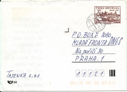 Czech Republic Postal Stationery Cover 13-10-1994 - Briefe