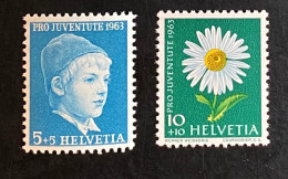 Schweiz Pro Juventute 1963 Mi. 786-87 X Postfrisch/** MNH - Neufs