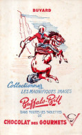 Buvard Chocolat Des Gourmets (Buffalo Bill) - Chocolat