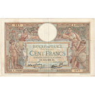 France, 100 Francs, Luc Olivier Merson, 1938, E.58690, TTB, Fayette:25.15 - 100 F 1908-1939 ''Luc Olivier Merson''