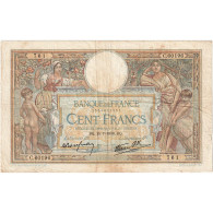France, 100 Francs, Luc Olivier Merson, 1938, C.60196, TB, Fayette:25.26, KM:86b - 100 F 1908-1939 ''Luc Olivier Merson''