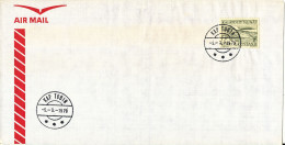 Greenland Cover Kap Tobin 5-9-1979 Single Franked And Nice Postmark - Storia Postale
