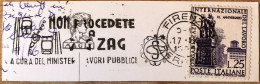 Italy / Postmark / Non Procedete A Zig Zag / Road Safety / - Motorfietsen