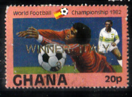 Ghana - 1982 - World Cup FIFA - Coupe Du Monde "Espagna'82" - Football - Sport - Y&T N° 773 Obli (0) - Ghana (1957-...)