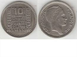 France 10 Francs 1948 Km 909.1 Xf+ - 10 Francs