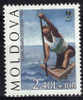 MOLDAVIE    N° 166  * *  ( Cote 5e ) Jo 1996  Canoe - Canoe