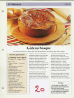 Lot 20  Gâteaux  Gateau  Fiche  Cuisine  Recette - Küche & Rezepte