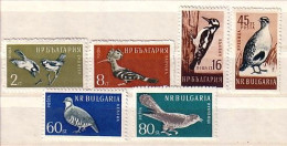1959 Fauna BIRDS   6v.-MNH  BULGARIA / Bulgarie - Neufs