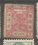 China Chine Local Shaghai 1877  MH - Ungebraucht