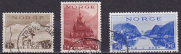 NO027 – NORVEGE - NORWAY – 1938 – TOURISM IN NORWAY – SC # 181/3 USED - Gebraucht