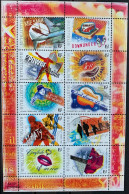 Australia 2001, Australian Rock Music, MNH S/S - Ongebruikt