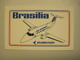 Sticker Brasilia EMBREAR Air France - Adesivi