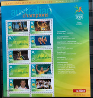 Australia 2006, 18th Commonwealth Games - Australian Champions, MNH S/S - Mint Stamps