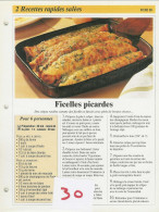 Lot 30  Recettes Rapides Salées  Fiche  Cuisine  Recette - Küche & Rezepte