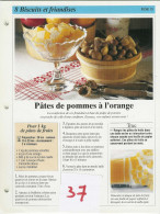 Lot 37  Biscuits Et Friandises  Biscuit Et Friandise Fiche  Cuisine  Recette - Recepten