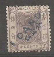 China Chine Local Shaghai 1873  MH - Unused Stamps