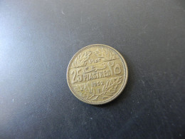 Liban 25 Piastres 1952 - Libanon