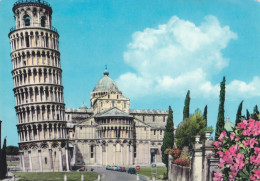 Cartolina Pisa - Torre Pendente E Abside Del Duomo - Pisa