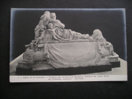 Eglise De La Sorbonne.-Tombeau Du Cardinal Richelieu,Ministre Du Roi Louis XIII,par Girardon,sculpteur - Sculture