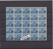 1942 For The War Victims - Red Cross Mi 459 -MNH (7.-lv.) Sheet 5x5 BULGARIA/ Bulgarie - Neufs