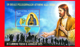 Nuovo - MNH - VATICANO - 2023 - In Cammino Verso Il Giubileo 2025: America – 3.20 – Foglietto - Blocs & Feuillets