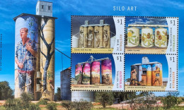 Australia 2018, Silo Art, MNH S/S - Nuovi