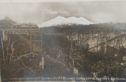 Makatote Viaduct, Mt. Ruapehu, N.I.M.T. Railway, New Zealand, 1913 - Nueva Zelanda