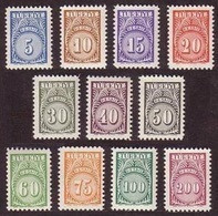 1957 TURKEY OFFICIAL STAMPS MNH ** - Dienstzegels